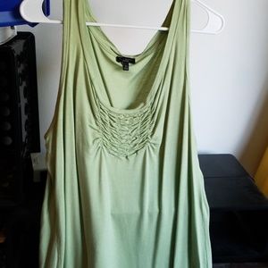 Talbots green tank top
